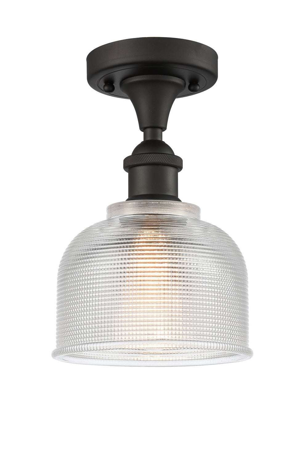 Innovations Ballston 516-1C-OB-G412-LED Ceiling Light - Oil Rubbed Bronze