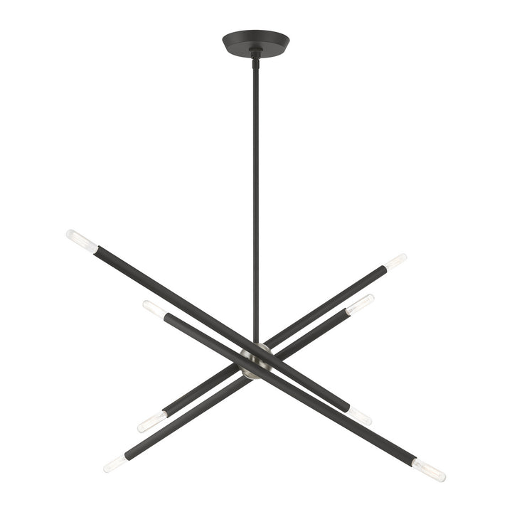 Livex Soho 46778-76 Chandelier Light - Scandinavian Gray