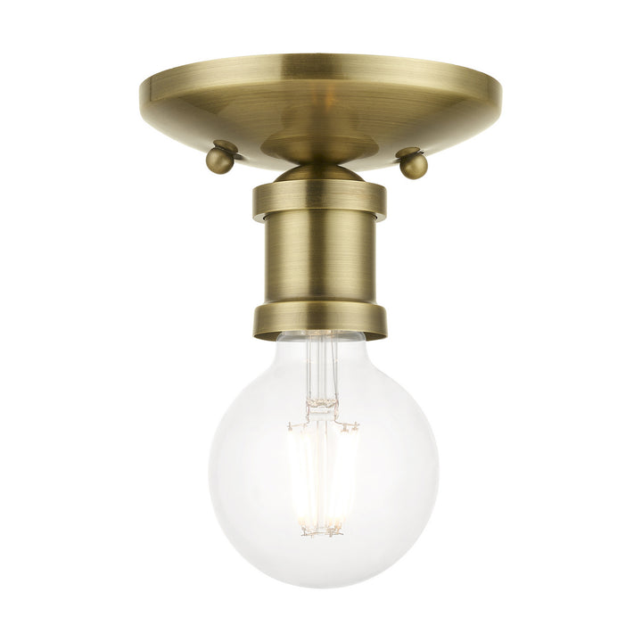 Livex Lansdale 47160-01 Ceiling Light - Antique Brass