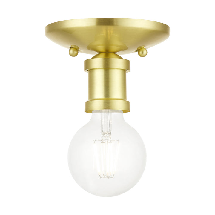 Livex Lansdale 47160-12 Ceiling Light - Satin Brass