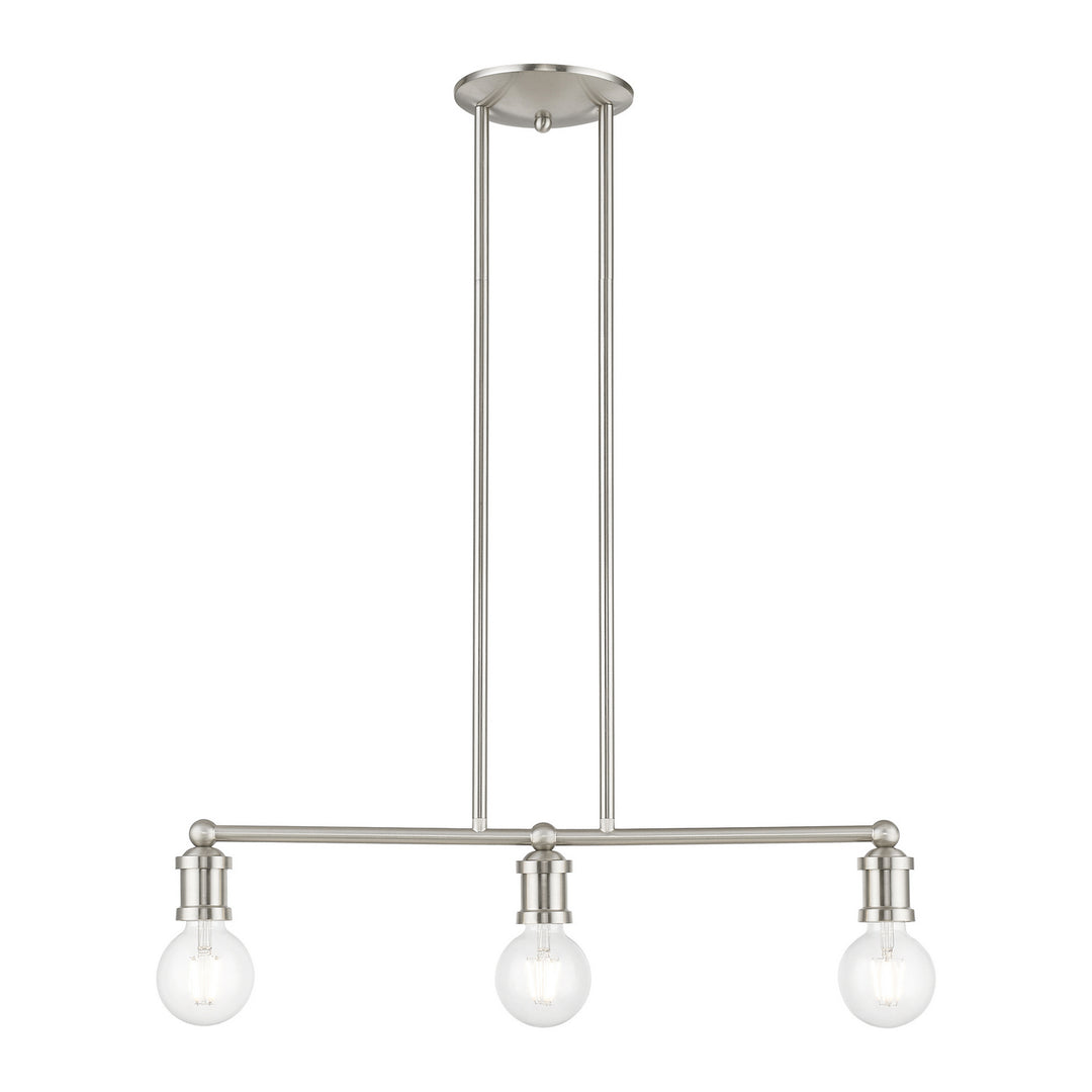 Livex Lansdale 47163-91 Pendant Light - Brushed Nickel