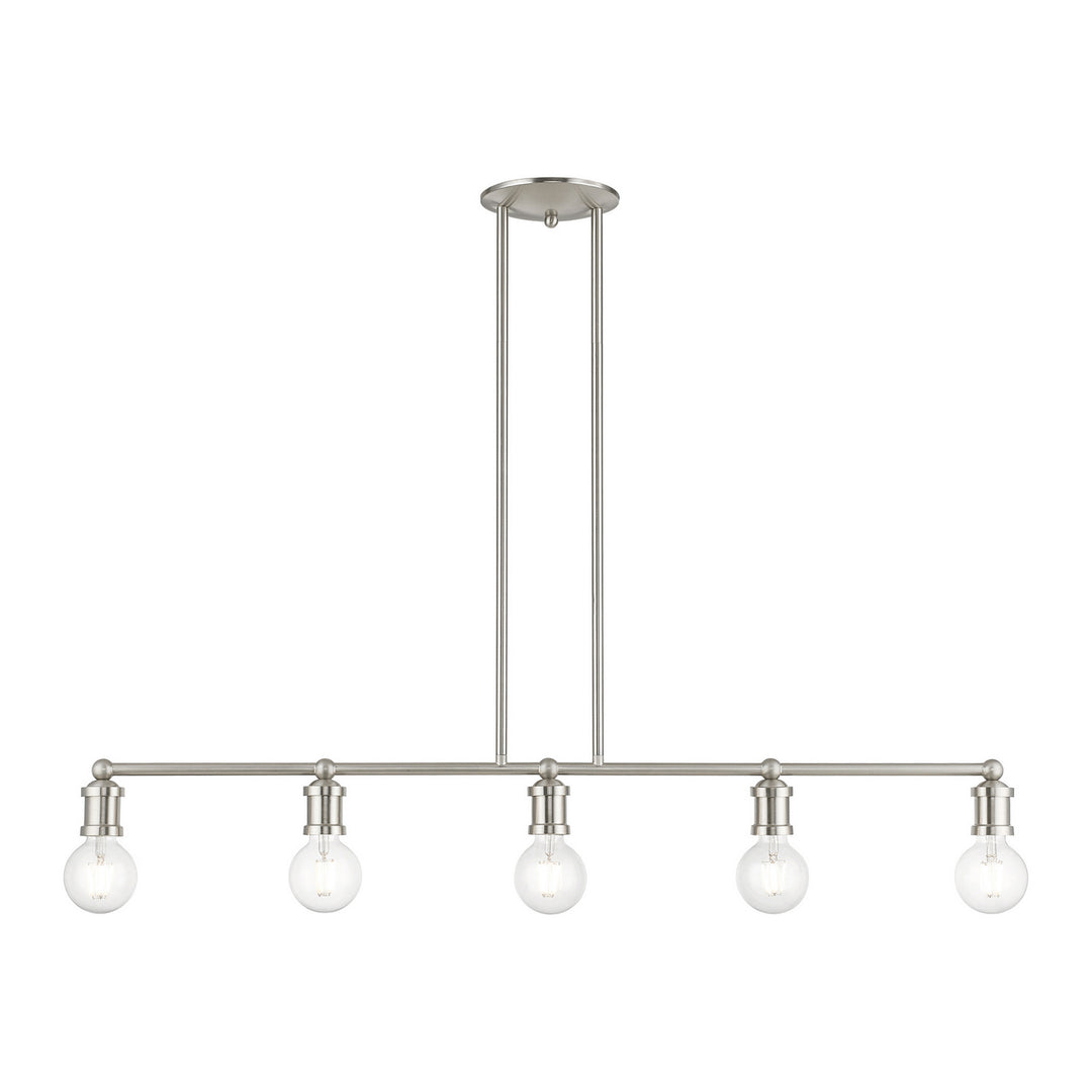 Livex Lansdale 47165-91 Pendant Light - Brushed Nickel