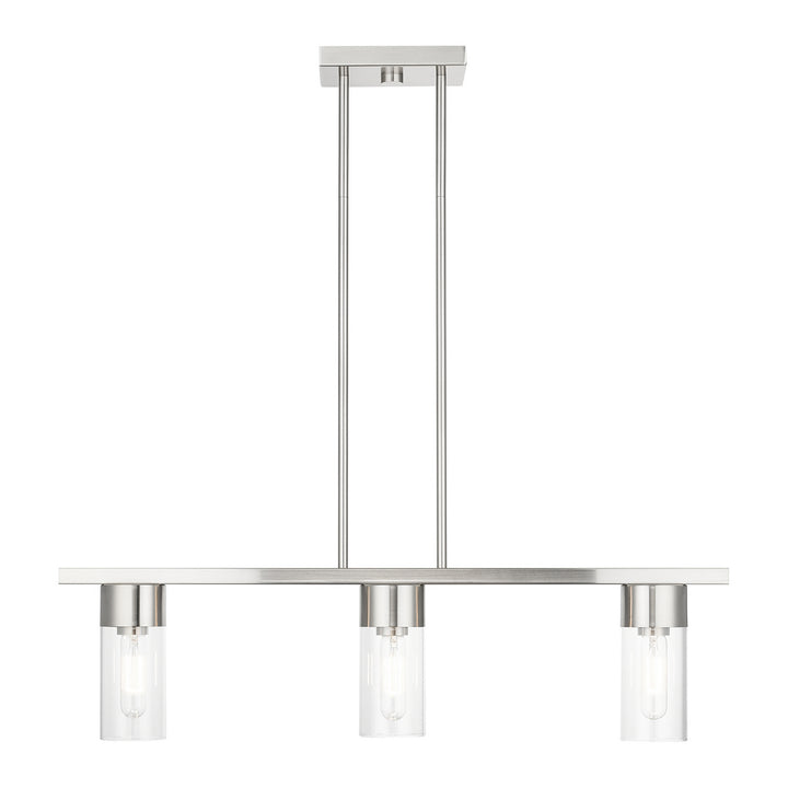 Livex Carson 48763-91 Pendant Light - Brushed Nickel