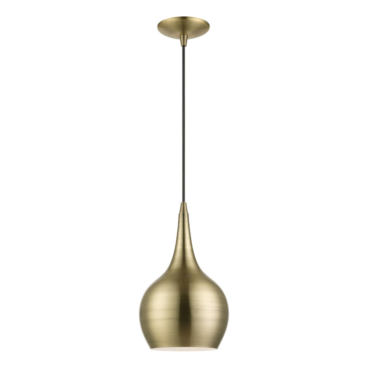 Livex Andes 49016-01 Pendant Light - Antique Brass