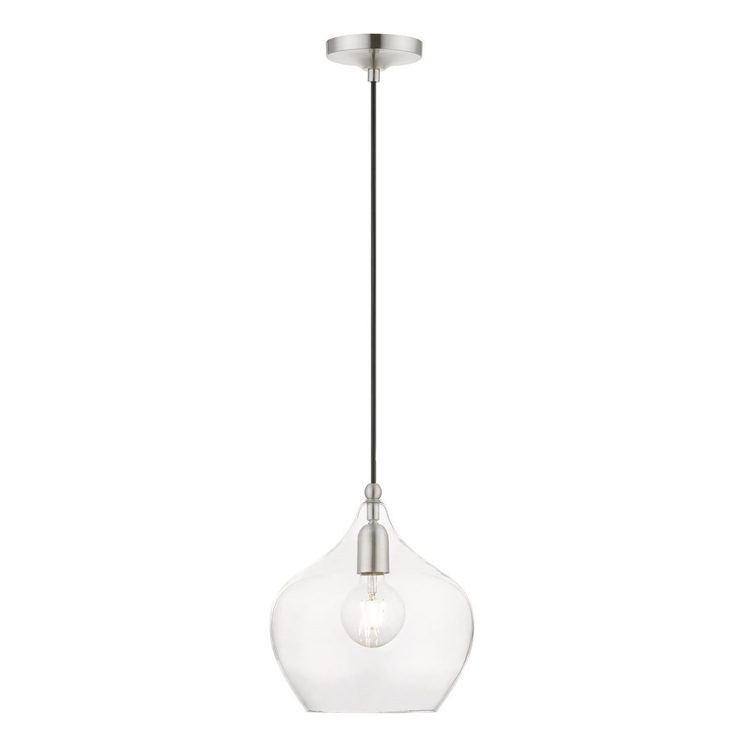 Livex Aldrich 49093-91 Pendant Light - Brushed Nickel