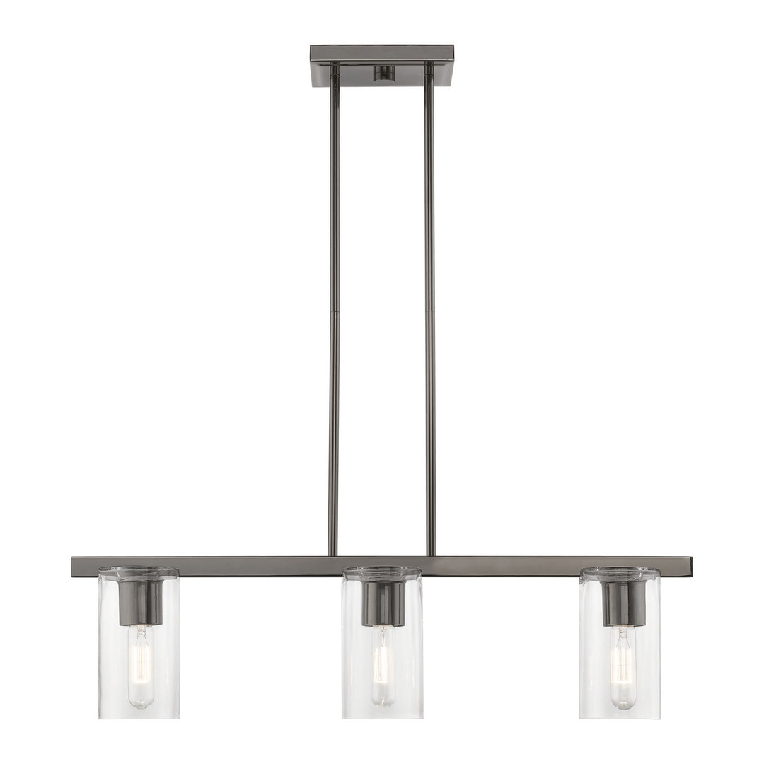 Livex Clarion 49273-46 Pendant Light - Black Chrome