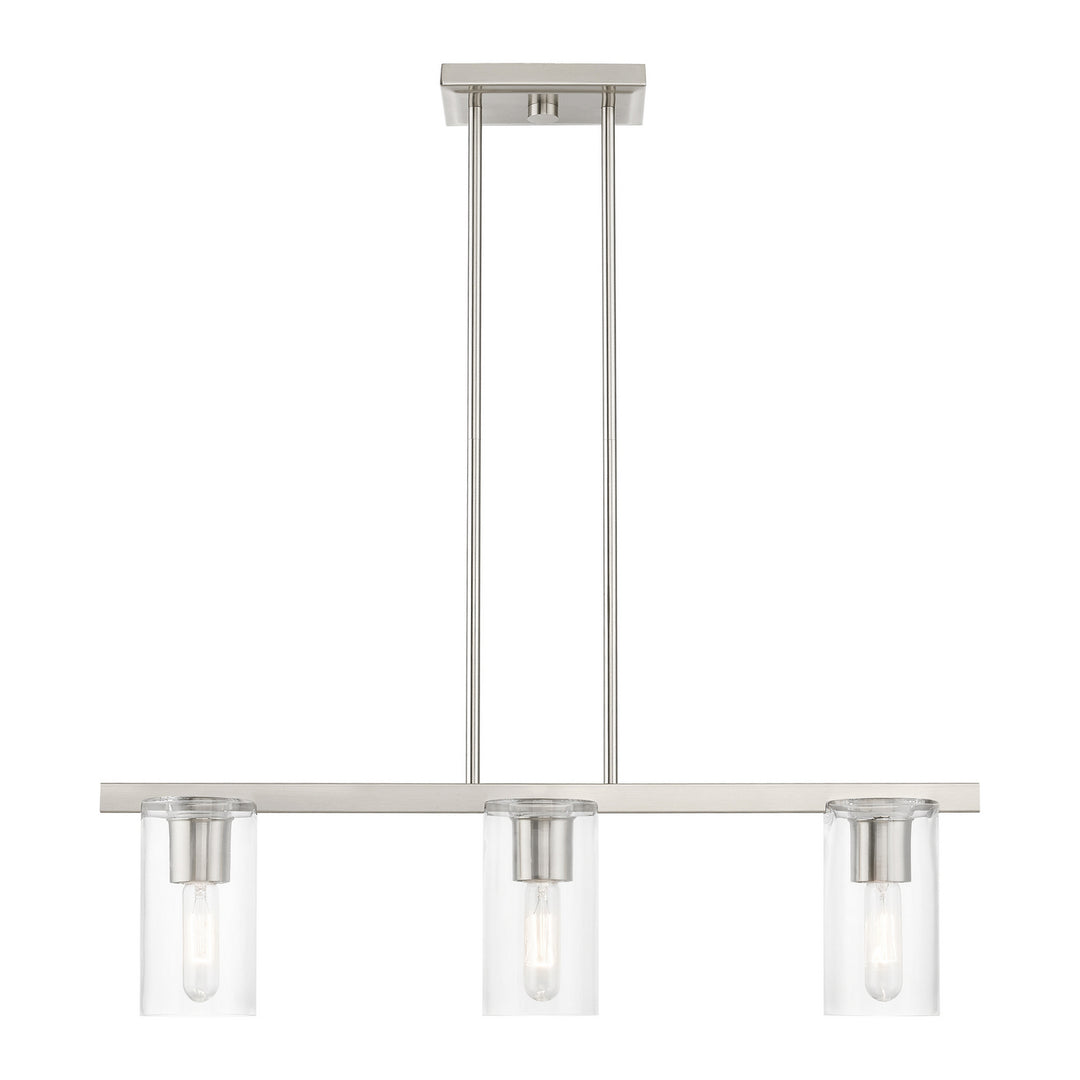 Livex Clarion 49273-91 Pendant Light - Brushed Nickel