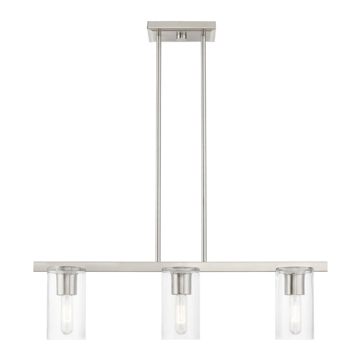 Livex Clarion 49273-91 Pendant Light - Brushed Nickel