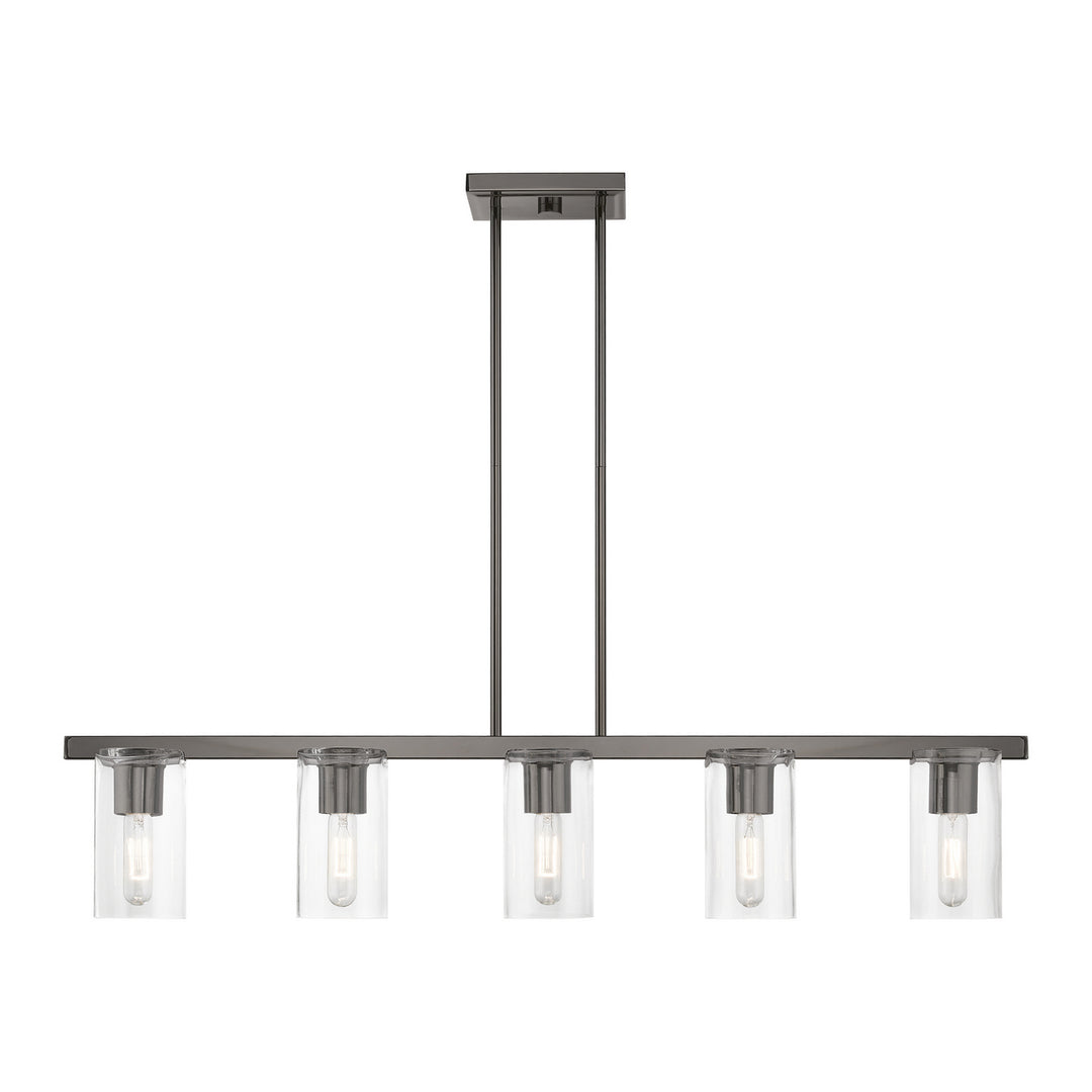 Livex Clarion 49275-46 Pendant Light - Black Chrome