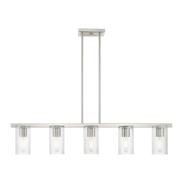 Livex Clarion 49275-91 Pendant Light - Brushed Nickel