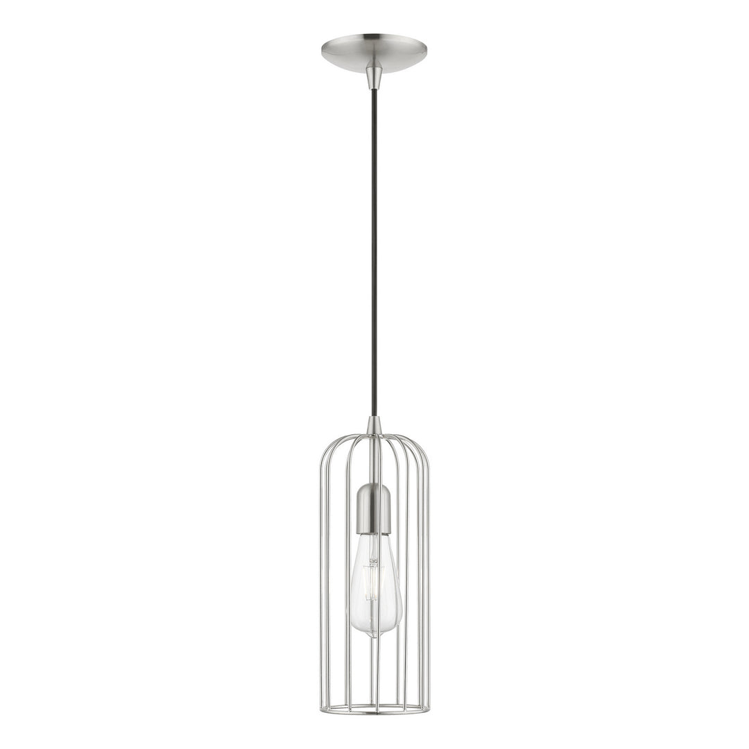 Livex Glenbrook 49713-91 Pendant Light - Brushed Nickel