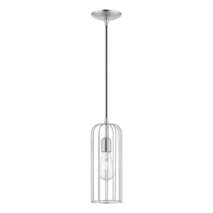 Livex Glenbrook 49713-91 Pendant Light - Brushed Nickel