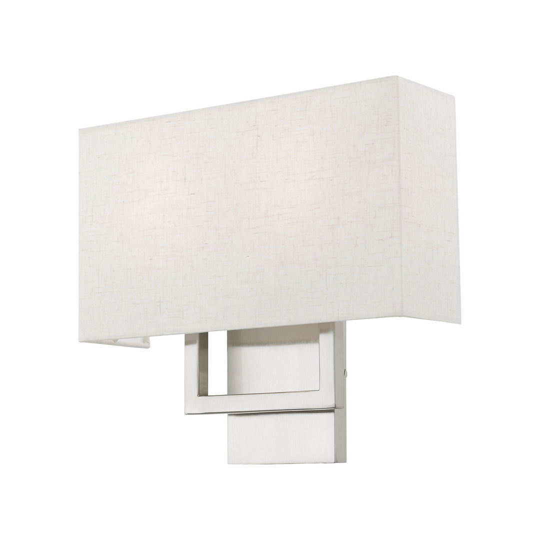 Livex Pierson 50994-91 Wall Sconce Light - Brushed Nickel