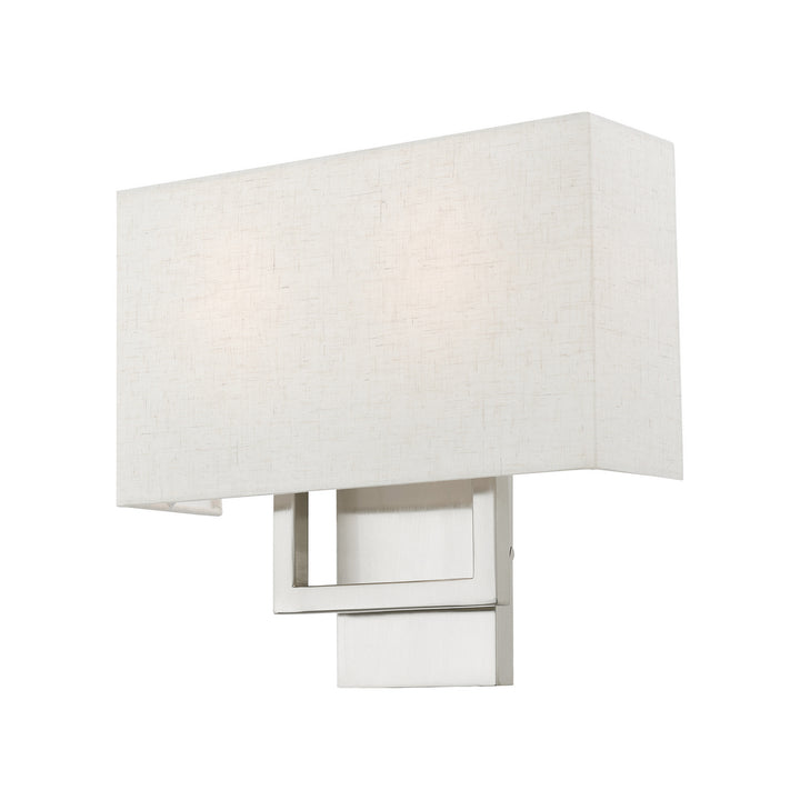 Livex Pierson 50994-91 Wall Sconce Light - Brushed Nickel
