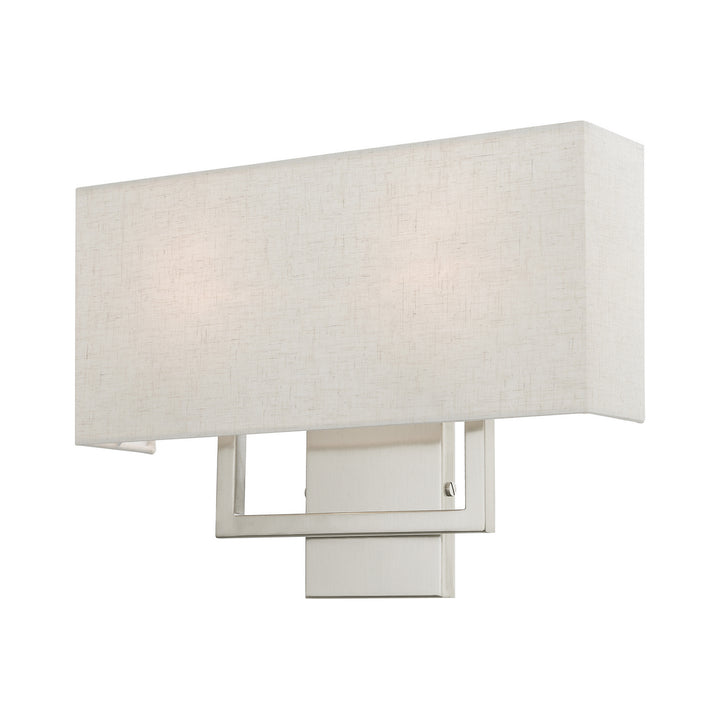Livex Pierson 50995-91 Wall Sconce Light - Brushed Nickel