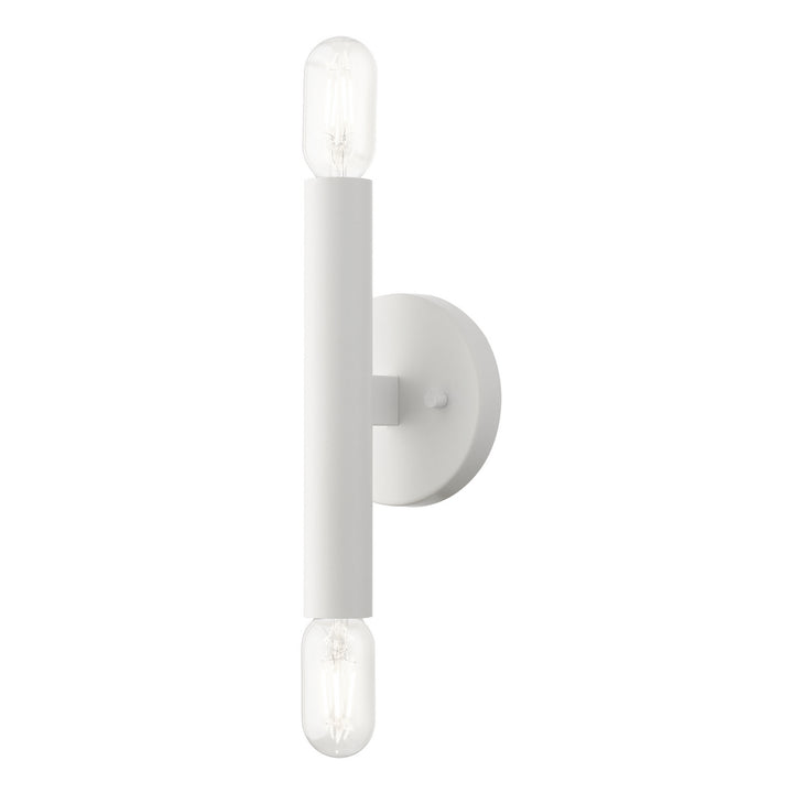 Livex Copenhagen 51132-03 Wall Sconce Light - White
