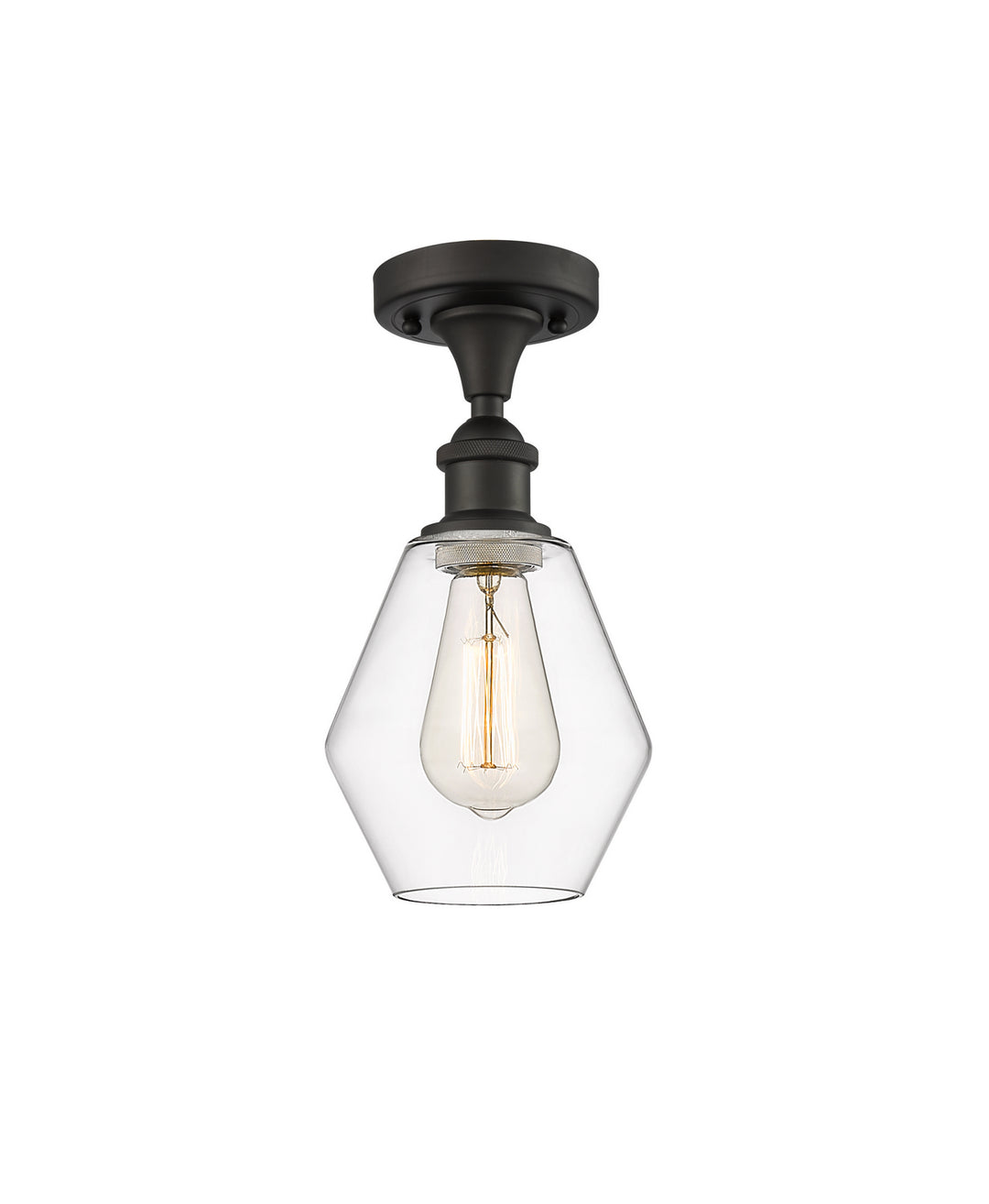 Innovations Ballston 516-1C-OB-G652-6-LED Ceiling Light - Oil Rubbed Bronze