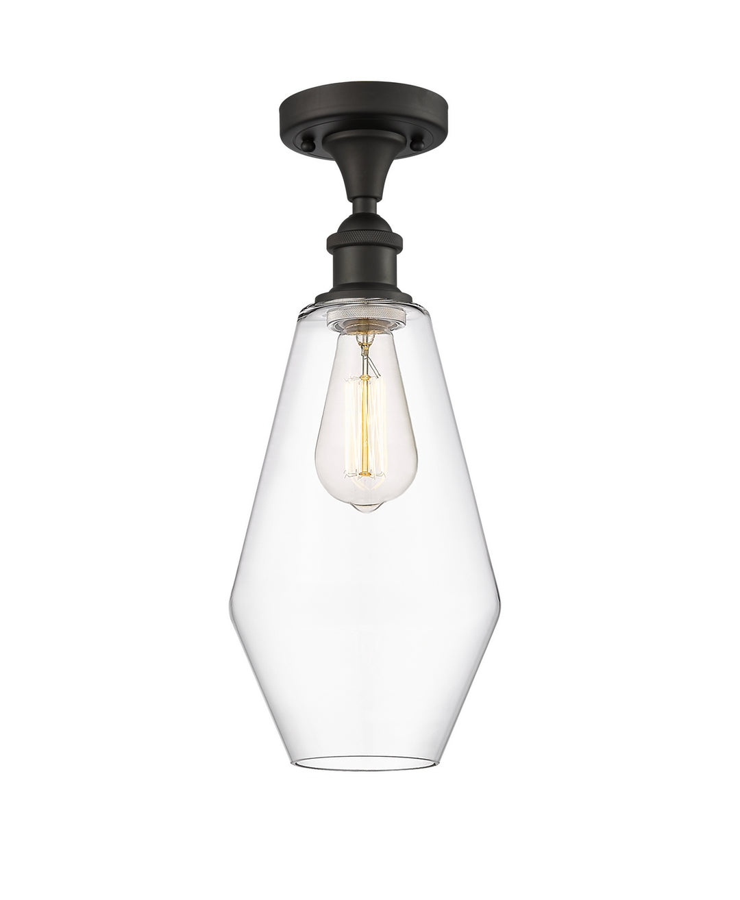 Innovations Ballston 516-1C-OB-G652-7-LED Ceiling Light - Oil Rubbed Bronze
