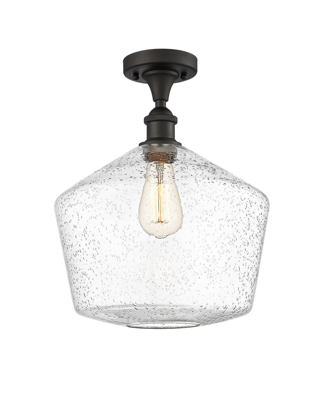 Innovations Ballston 516-1C-OB-G654-12-LED Ceiling Light - Oil Rubbed Bronze