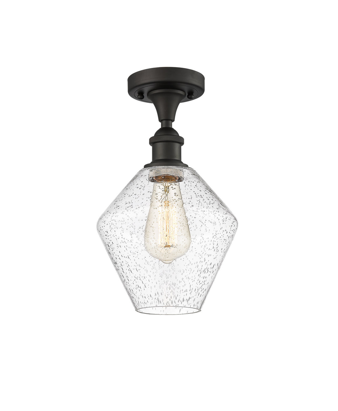 Innovations Ballston 516-1C-OB-G654-8-LED Ceiling Light - Oil Rubbed Bronze