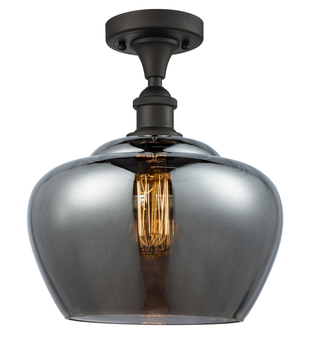 Innovations Ballston 516-1C-OB-G93-L-LED Ceiling Light - Oil Rubbed Bronze