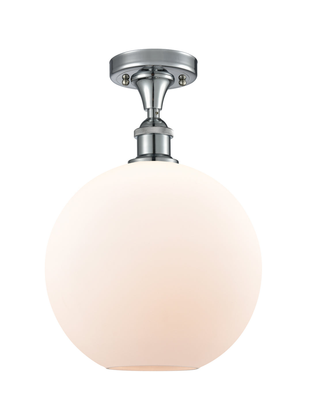 Innovations Ballston 516-1C-PC-G121-10-LED Ceiling Light - Polished Chrome