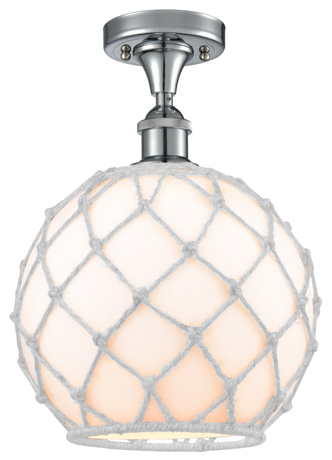 Innovations Ballston 516-1C-PC-G121-10RW Ceiling Light - Polished Chrome