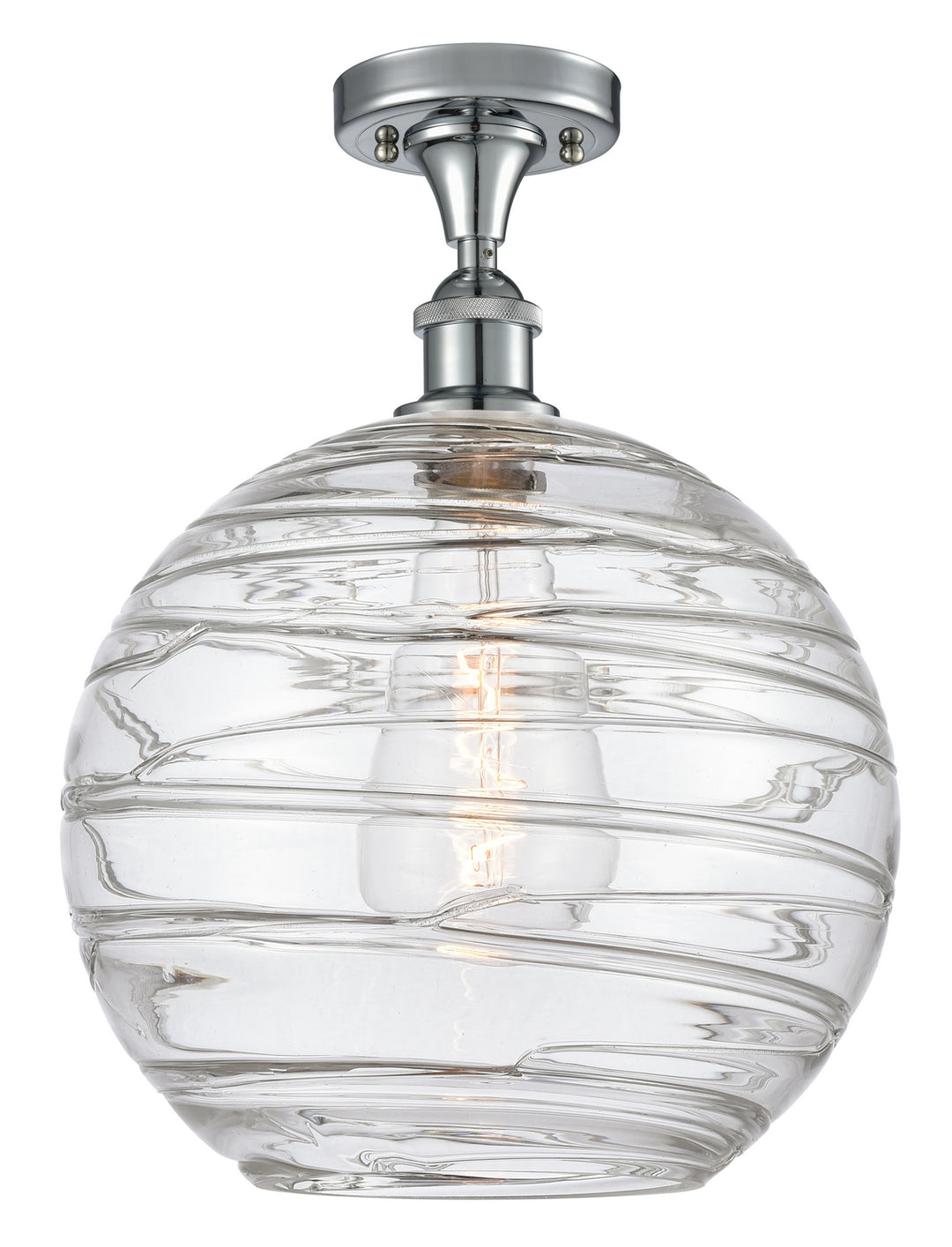 Innovations Ballston 516-1C-PC-G1213-12-LED Ceiling Light - Polished Chrome