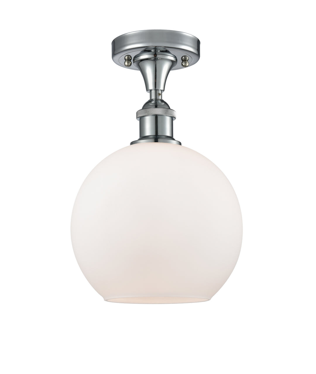 Innovations Ballston 516-1C-PC-G121-8 Ceiling Light - Polished Chrome