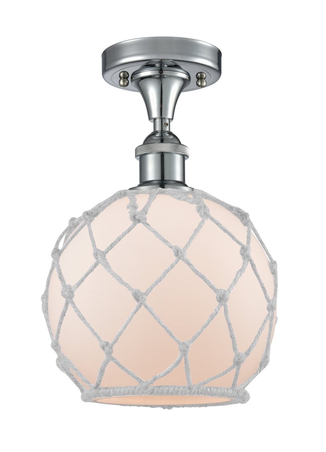 Innovations Ballston 516-1C-PC-G121-8RW-LED Ceiling Light - Polished Chrome