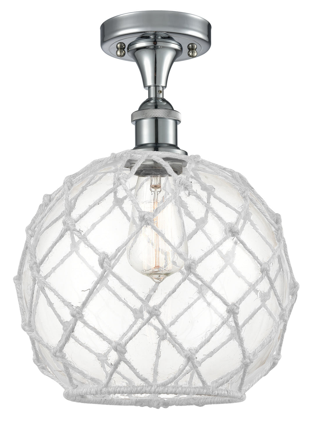 Innovations Ballston 516-1C-PC-G122-10RW-LED Ceiling Light - Polished Chrome