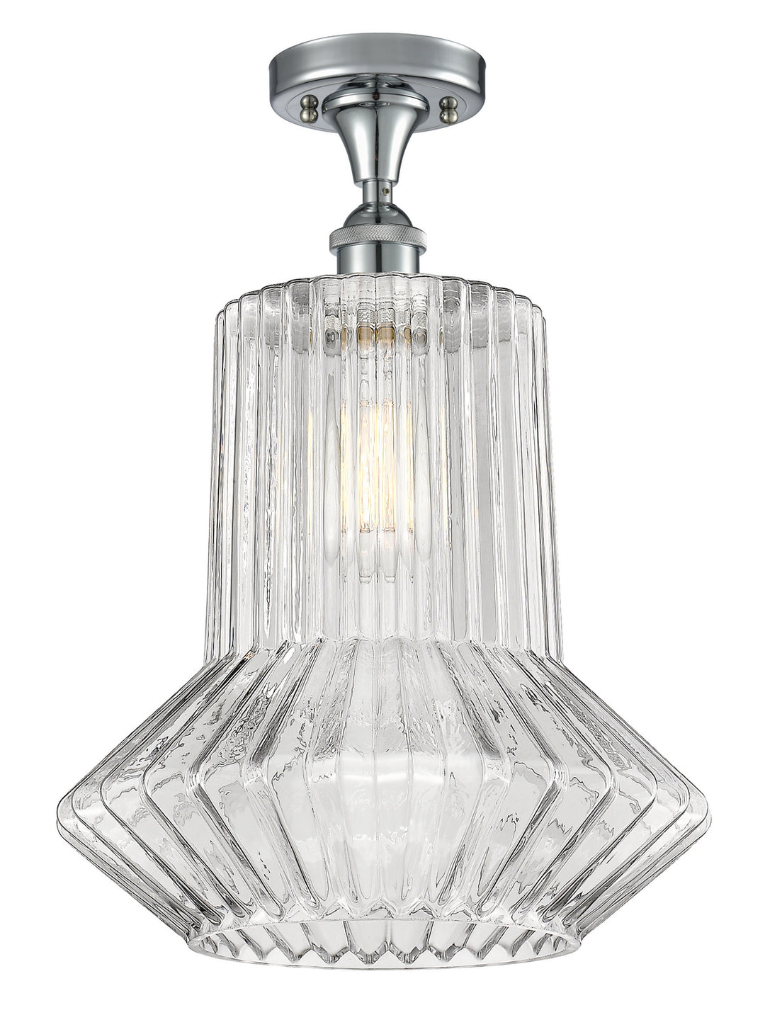 Innovations Ballston 516-1C-PC-G212 Ceiling Light - Polished Chrome