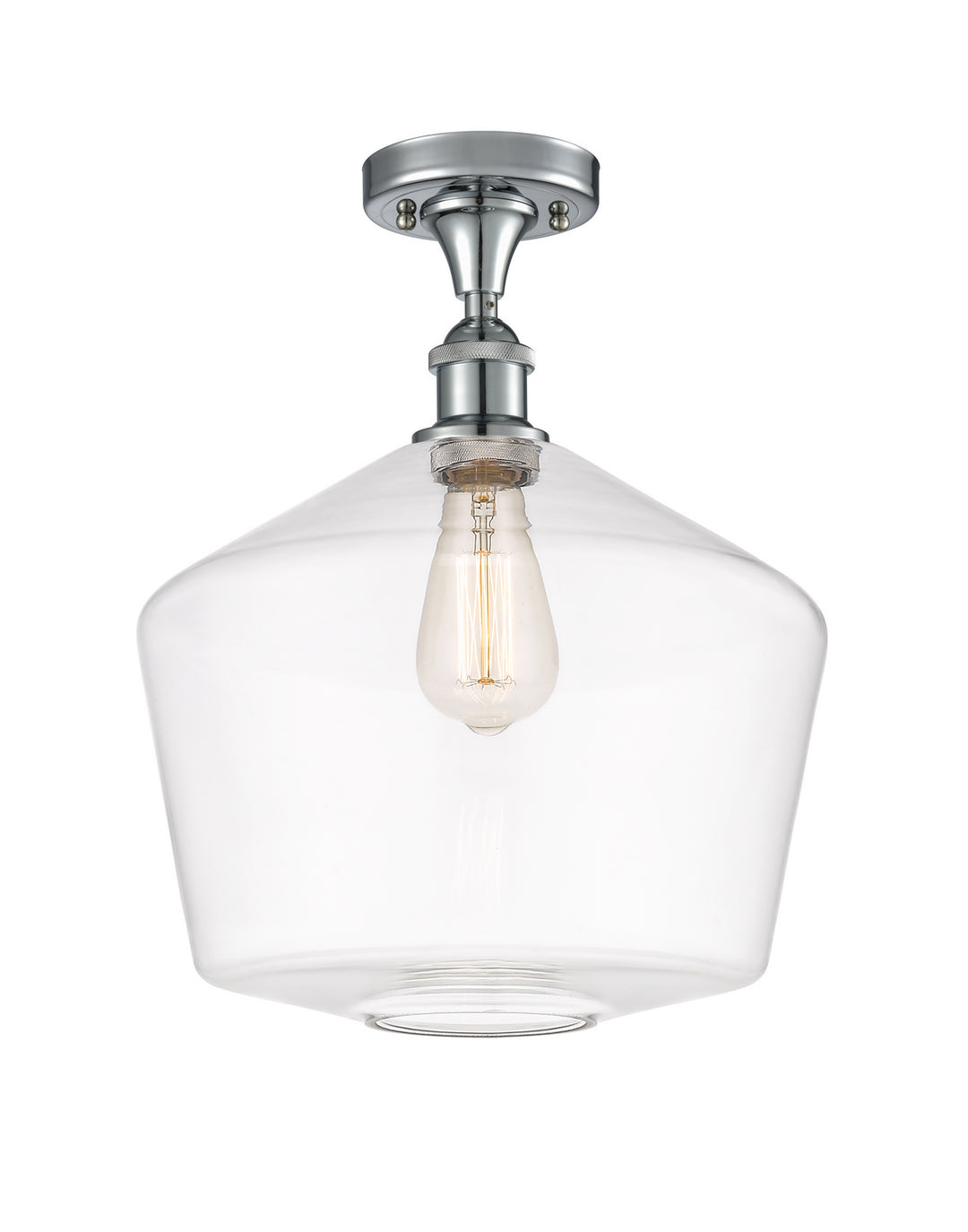 Innovations Ballston 516-1C-PC-G652-12-LED Ceiling Light - Polished Chrome