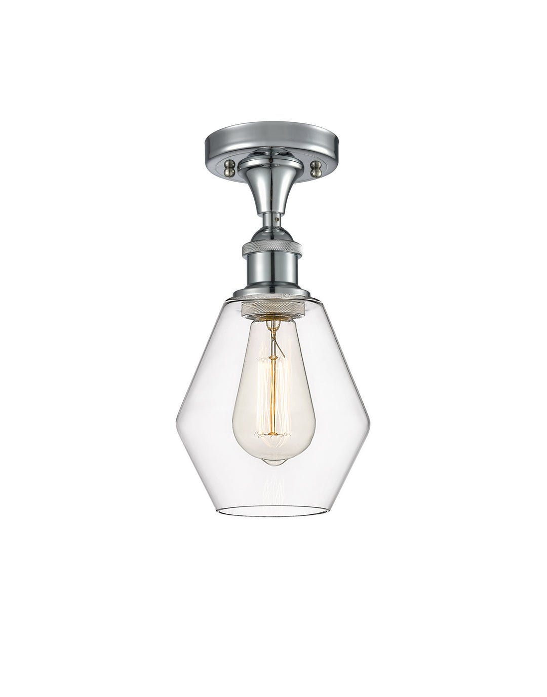 Innovations Ballston 516-1C-PC-G652-6-LED Ceiling Light - Polished Chrome