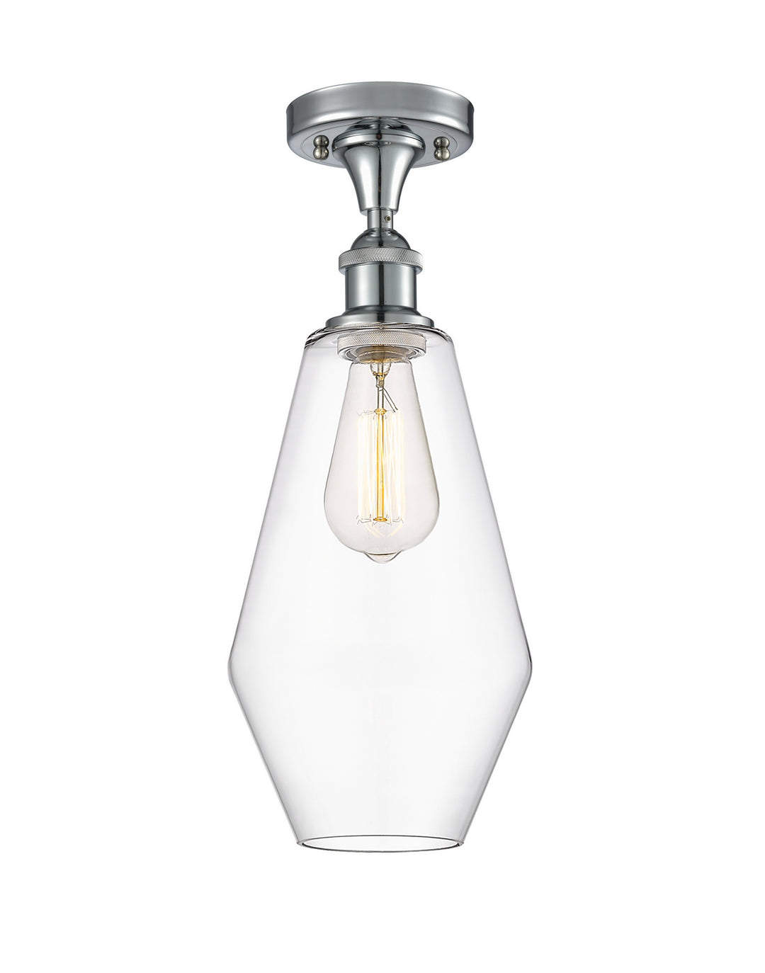 Innovations Ballston 516-1C-PC-G652-7-LED Ceiling Light - Polished Chrome