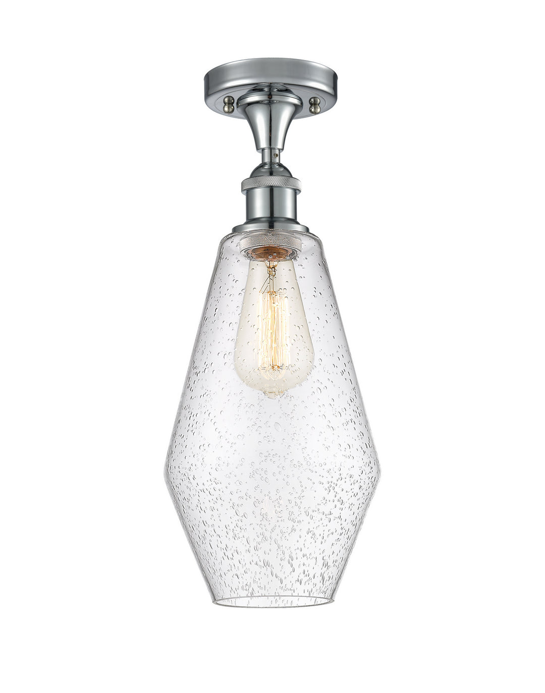 Innovations Ballston 516-1C-PC-G654-7-LED Ceiling Light - Polished Chrome