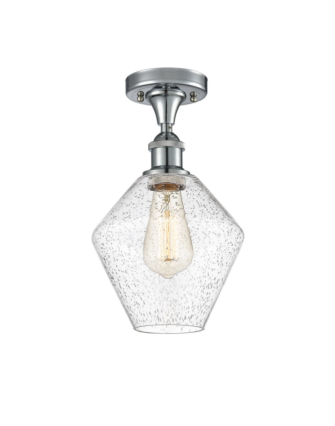 Innovations Ballston 516-1C-PC-G654-8-LED Ceiling Light - Polished Chrome