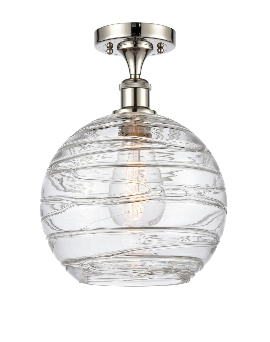 Innovations Ballston 516-1C-PN-G1213-10 Ceiling Light - Polished Nickel