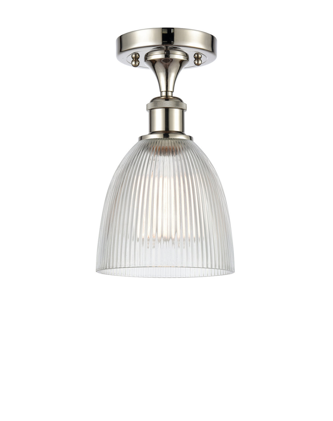 Innovations Ballston 516-1C-PN-G382 Ceiling Light - Polished Nickel