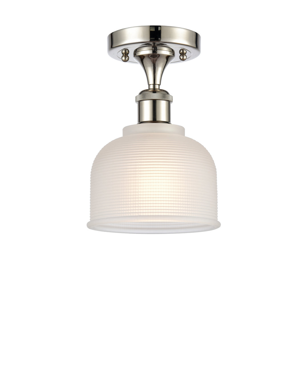 Innovations Ballston 516-1C-PN-G411-LED Ceiling Light - Polished Nickel