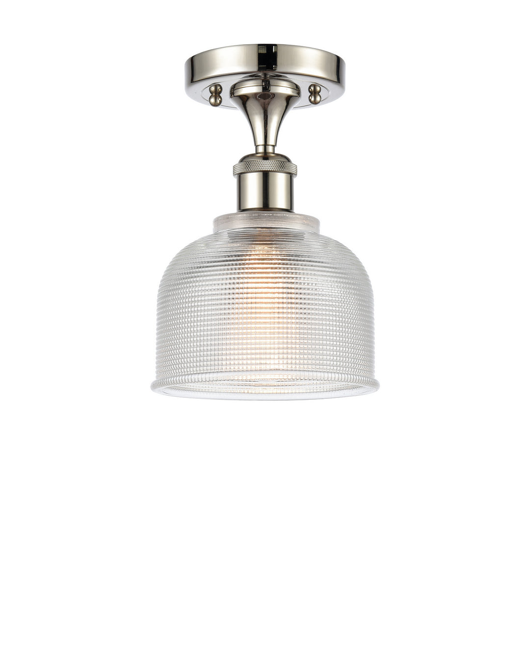 Innovations Ballston 516-1C-PN-G412-LED Ceiling Light - Polished Nickel