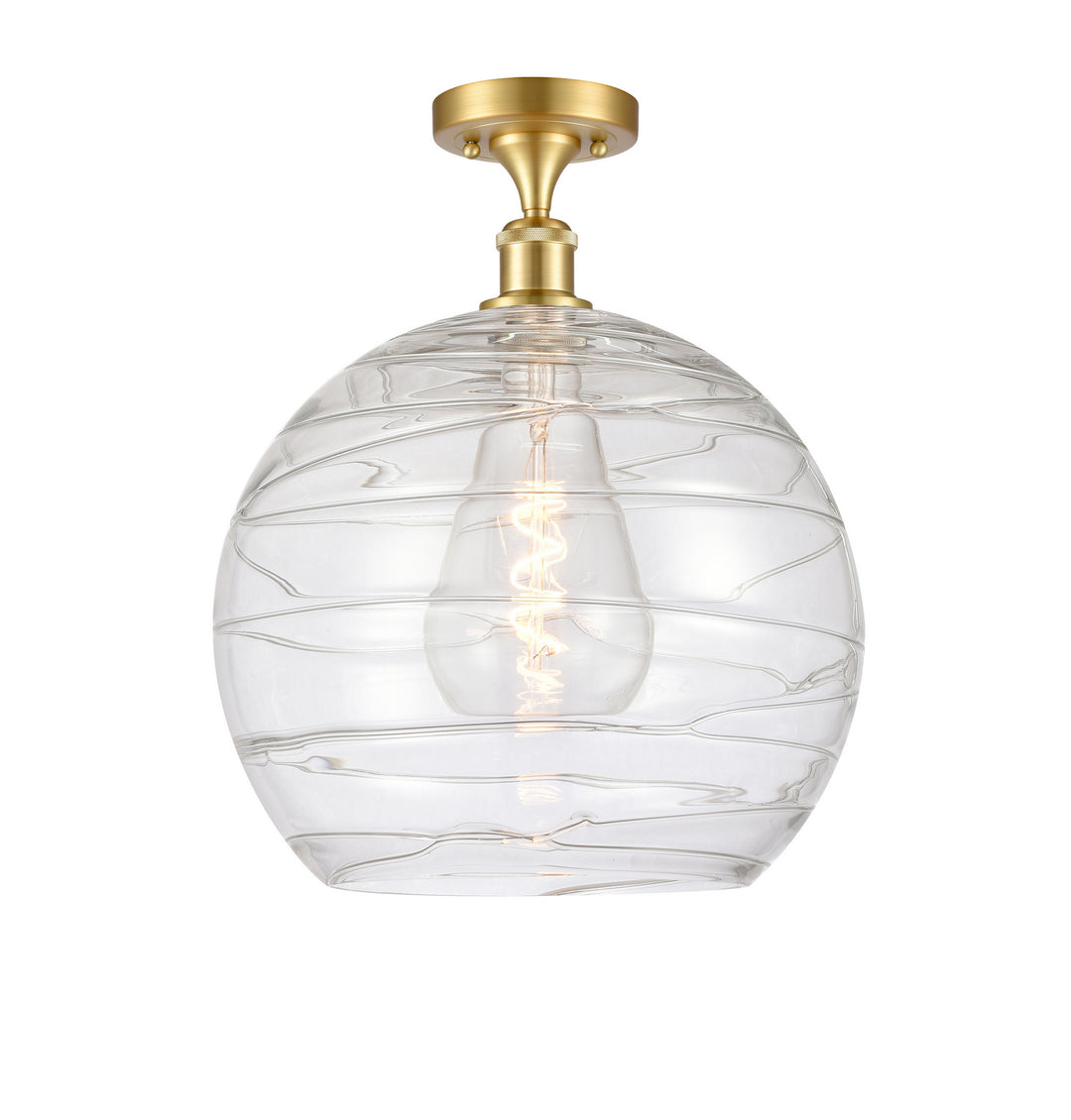 Innovations Ballston 516-1C-SG-G1213-14 Ceiling Light - Satin Gold