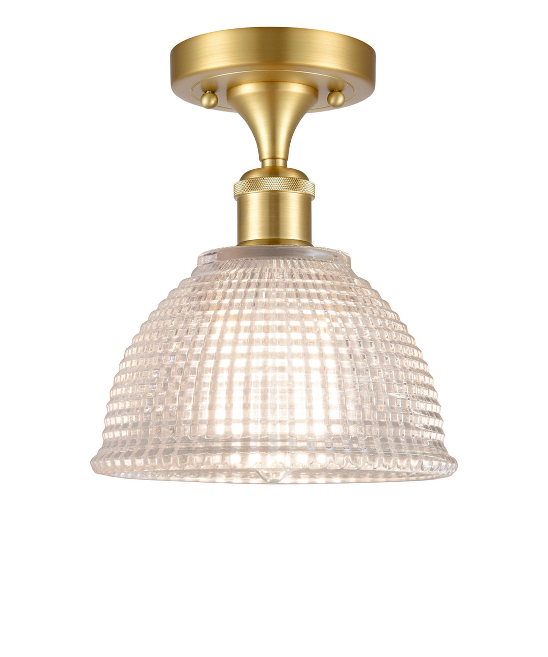 Innovations Ballston 516-1C-SG-G422 Ceiling Light - Satin Gold