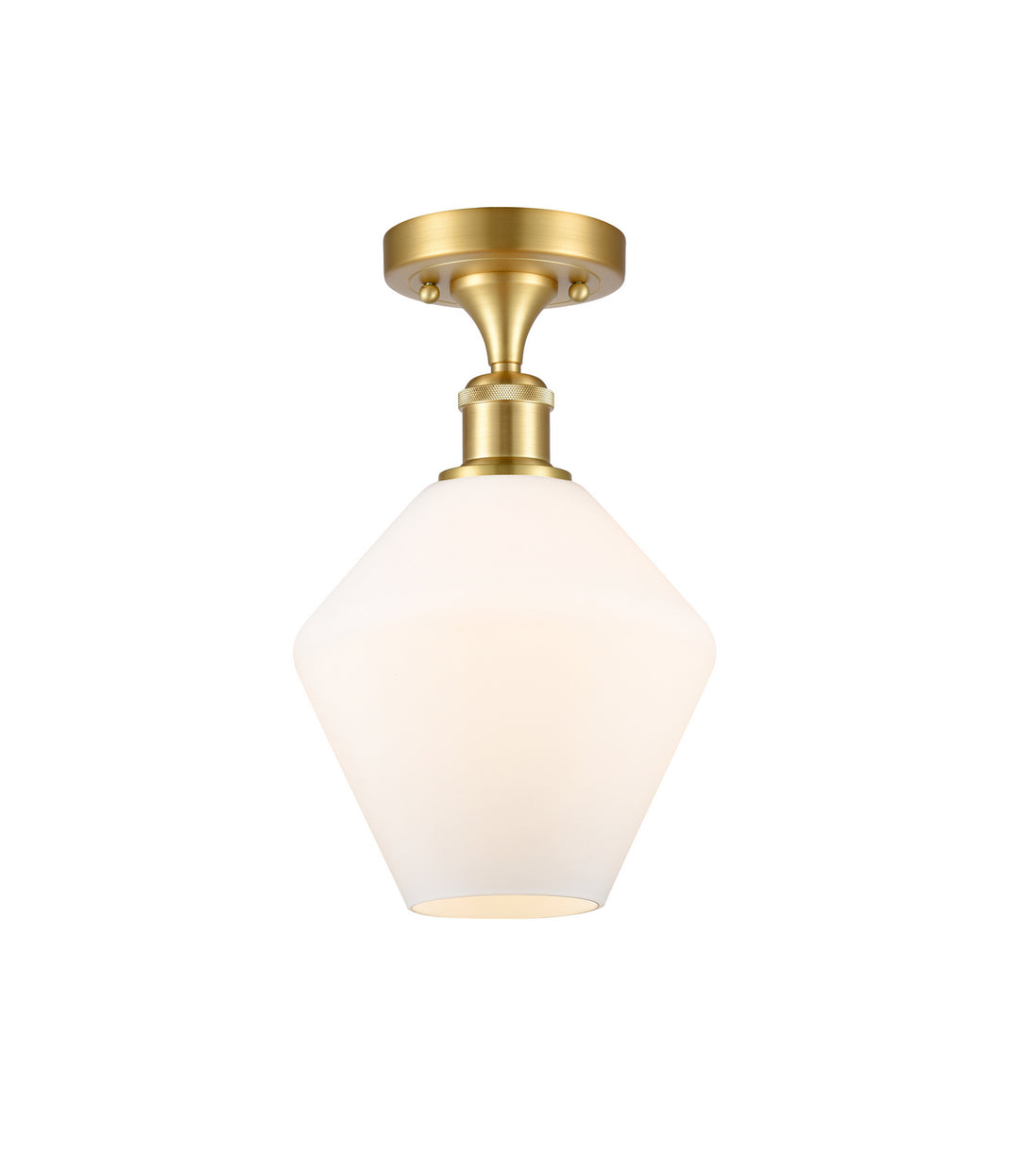Innovations Ballston 516-1C-SG-G651-8 Ceiling Light - Satin Gold