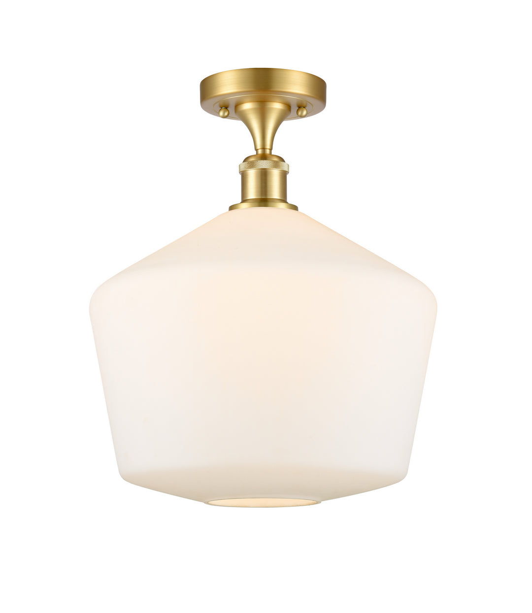 Innovations Ballston 516-1C-SG-G651-12-LED Ceiling Light - Satin Gold
