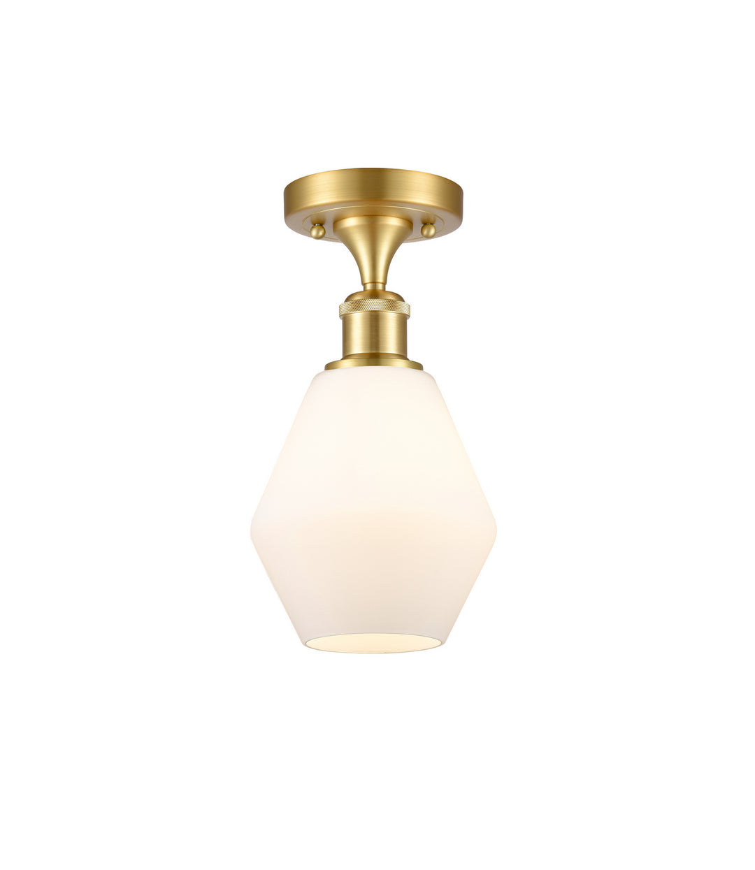 Innovations Ballston 516-1C-SG-G651-6-LED Ceiling Light - Satin Gold