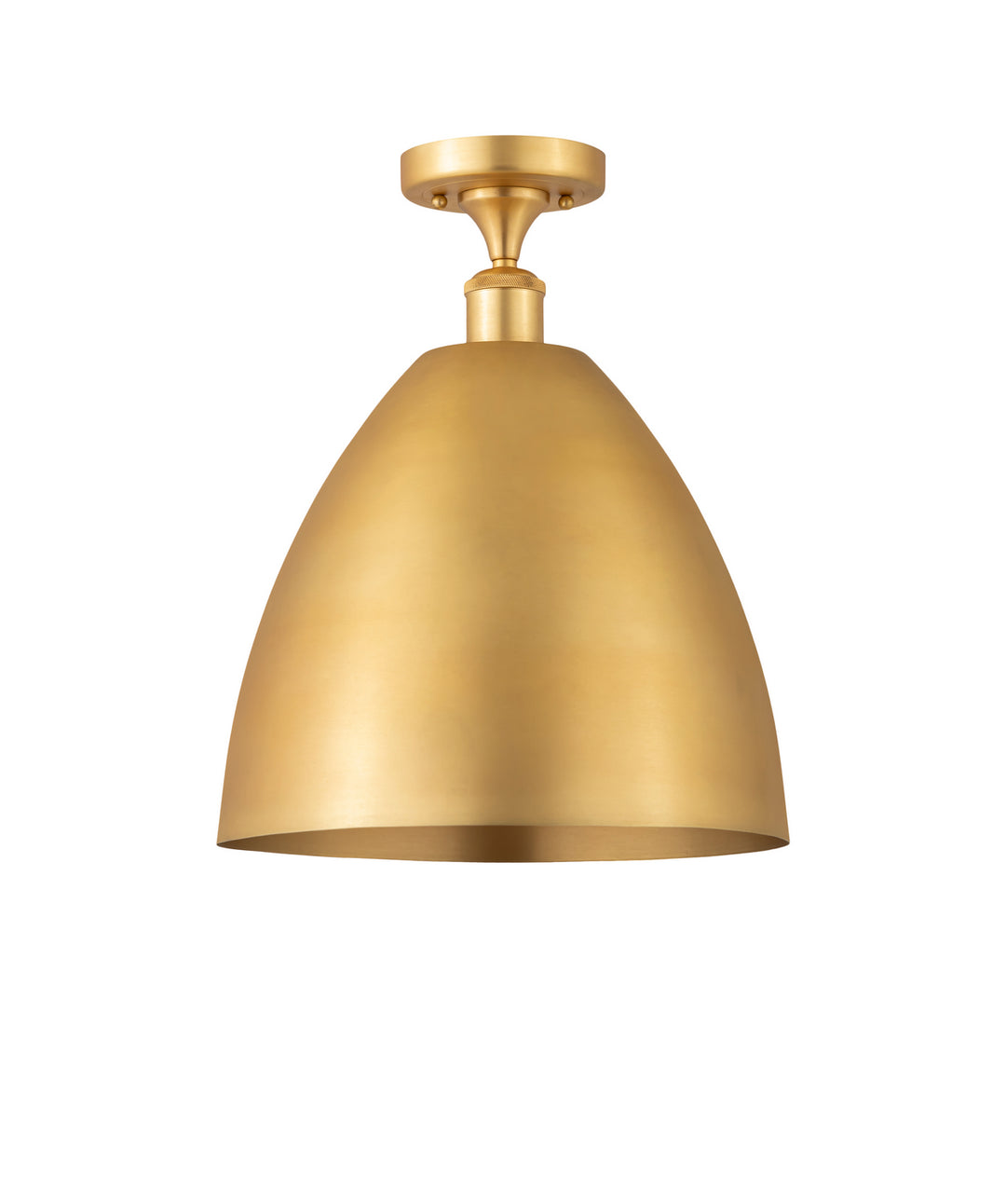 Innovations Ballston 516-1C-SG-MBD-12-SG-LED Ceiling Light - Satin Gold