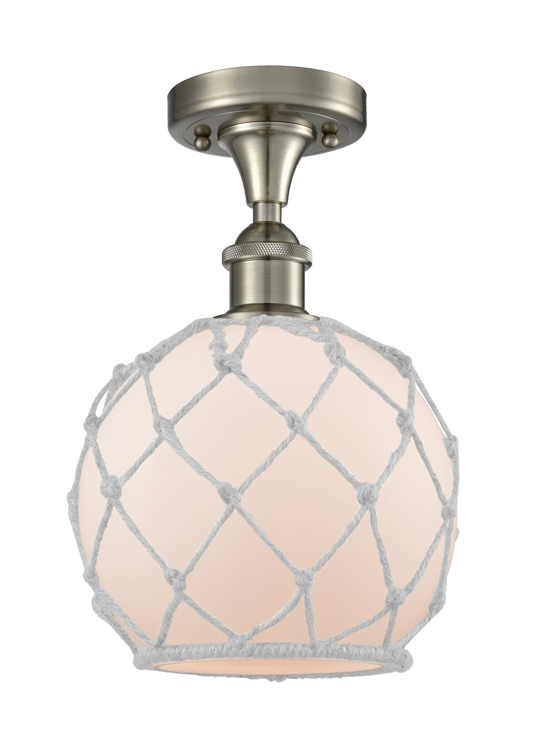 Innovations Ballston 516-1C-SN-G121-8RW-LED Ceiling Light - Brushed Satin Nickel
