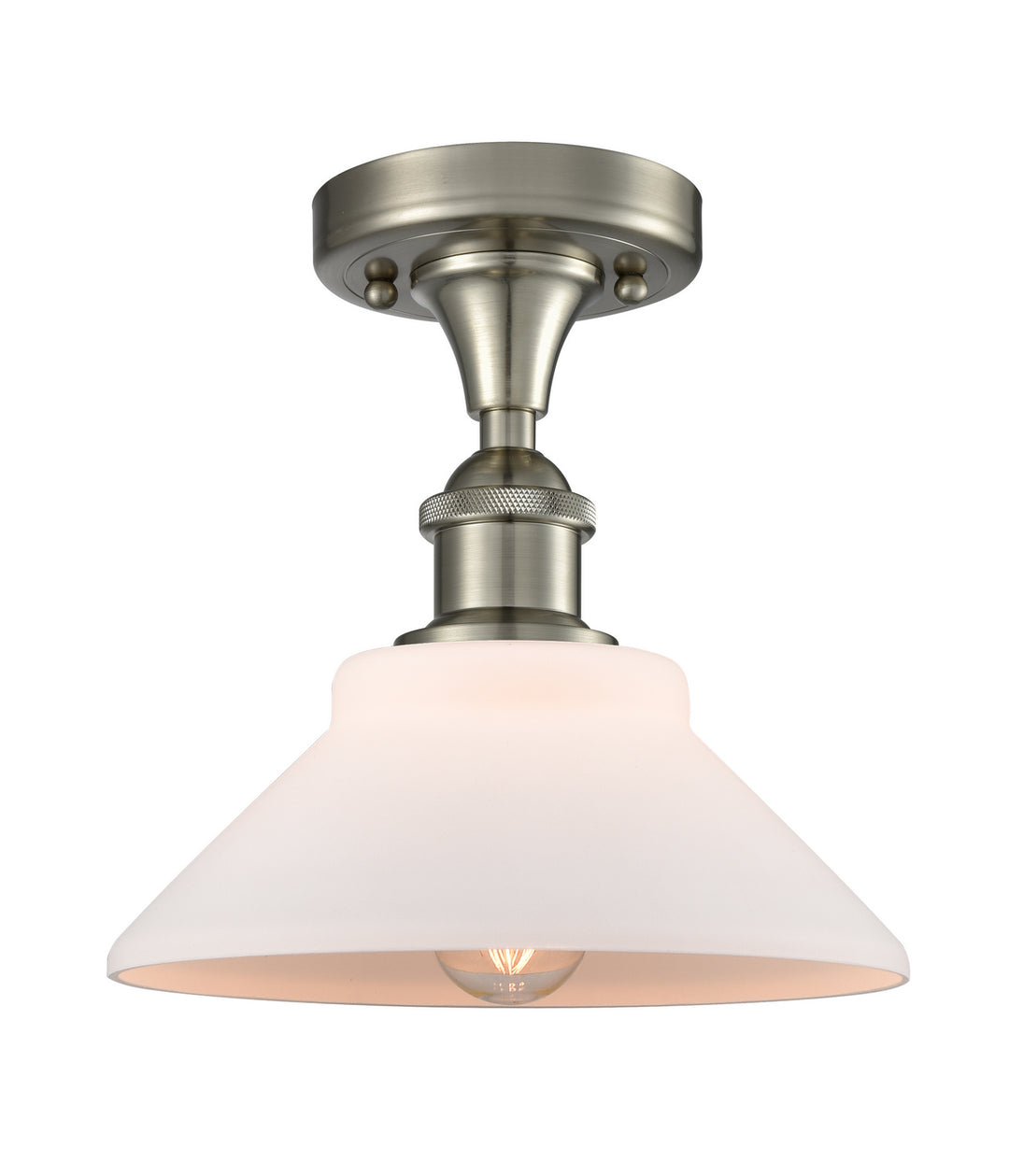 Innovations Ballston 516-1C-SN-G131 Ceiling Light - Brushed Satin Nickel