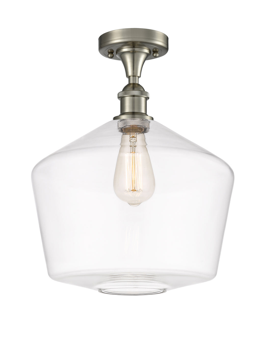 Innovations Ballston 516-1C-SN-G652-12-LED Ceiling Light - Brushed Satin Nickel